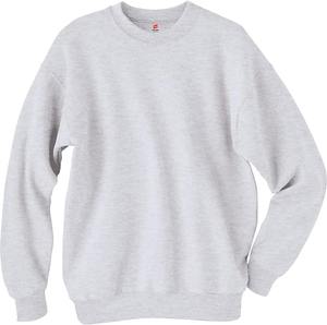Vente en gros de sweatshirts unis pull-over unisexe sweat-shirt sans capuche tissu épais vierge pour impression personnalisée ou broderie - Product Image 3