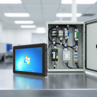 PC Industrial de Carril DIN Integrado sin Ventilador con VGA para Salida Dual, Intel de 13.ª Generación I5, 8 GB de RAM, Puerto Paralelo LPT, 6 Puertos COM, Windows