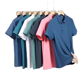 Polo de Golf de Alta Calidad 100% Algodón para Hombre, Polo en Blanco Bordado, Camisas de Poliéster para Hombre, Cantidad Personalizada, Cuello Alto OEM Anti - Product Image 4