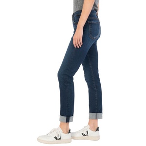 Nuevos Jeans Slim de Diseño Personalizado para Hombre, Pantalones de Cintura Alta, 100% Algodón, Lavado Snow Wash, Estilo Urbano, Precio Bajo - Product Image 3