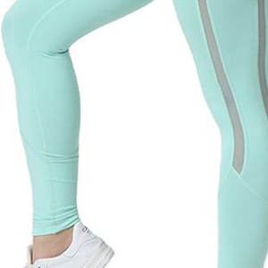 Mallas súper cómodas de cintura alta para mujer, mallas con glúteos, patrón sólido, ropa activa, pantalones para correr, diseño personalizable en oferta - Product Image 6