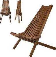 Chaise longue pliante en teck massif Melino, design contemporain et durable, avec un design portable pour une utilisation en extérieur et dans les hôtels