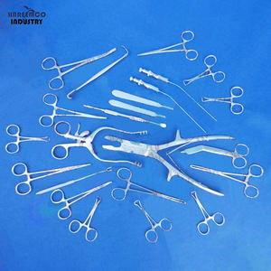 Instrumental Quirúrgico Ortopédico Básico de Marca Personalizada, Manual, de Acero Inoxidable, Lote de 63 Piezas, Aprobado por CE e ISO - Product Image 1