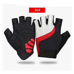 High Quality Half-Finger Leather <b>Gloves</b> for Cycling Gym Workouts Fitness <b>Training</b> <b>Weight</b> Lifting - Product Image 4