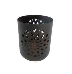 Nouveau bougeoir décoratif carré de l'avent en aluminium bougeoir fini en marbre pour noël et décor de table - Product Image 5