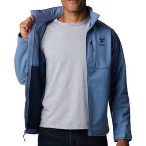 High Quality OEM Service Men's Hooded Softshell <b>Jacket</b> <b>Thin</b> Winter <b>Waterproof</b> Windproof Breathable Comfortable Outdoor Sports - Product Image 3