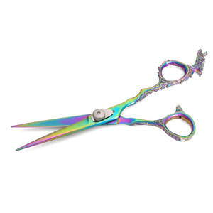 Premium Dragon Handle Barber Scissors <b>Razor</b> Edge Sharpness - Product Image 1