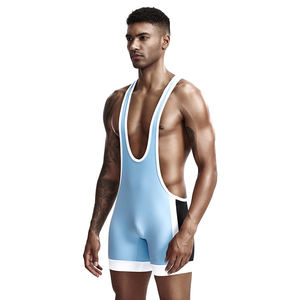 Singletes de Lucha Libre al por Mayor, Chalecos Deportivos Personalizados para Hombre, Traje de Levantamiento de Pesas con Impresión Personalizada y Sublimación - Product Image 4