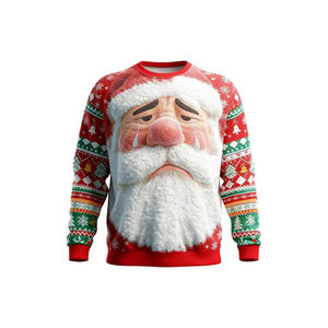 Custom OEM Women <b>Mens</b> Sweaters Pullover Jacquard Pattern Knitwear Cotton Designer <b>Xmas</b> <b>Jumper</b> Knitted Christmas <b>Mens</b> Sweaters - Product Image 6