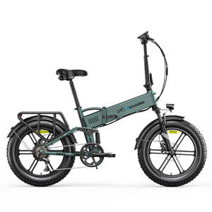 จักรยานไฟฟ้าพับได้ Elettronbike OG20 ขนาด 20 นิ้ว มอเตอร์ไร้แปรงถ่าน 250W แบตเตอรี่ลิเธียม 48V 15Ah ยางใหญ่ เบรกดิสก์ 7 สปีด - Product Image 1