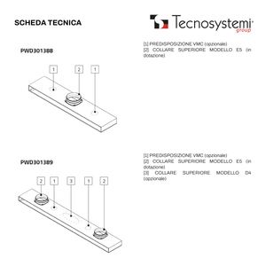 Système Tecnosystemi pour climatiseur, plénum isolé abaissé avec raccordement supérieur pour diffuseur linéaire à 1 fente - Product Image 6