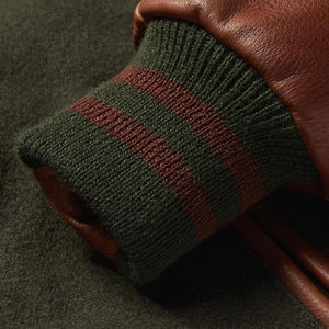 Veste d'hiver décontractée pour homme, manches longues et imperméable, 100% laine, unie, pour la conduite à moto - Product Image 2