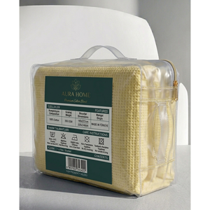 Premium 3-Side Gusset PVC <b>Bag</b> with 3-Side Zipper Double Handle Clear Plastic <b>Packing</b> Case Customizable Made in Turkey - Product Image 2