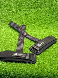 Sangles de musculation en forme de 8, antidérapantes, réglables, haute élasticité, légères, en néoprène, unisexe, pour la musculation en salle de sport - Product Image 2