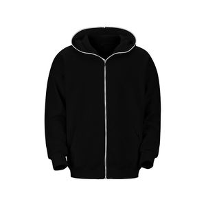 Ropa de invierno y otoño Algodón Fleece Heavyweight Full Zip up Hoodie 2025 Nueva llegada Ropa casual Full Zip up Hoodies - Product Image 6