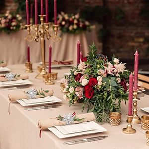 แหวนกระดาษเช็ดปากประดับพลอยเทียมสีเงินเกล็ดหิมะสำหรับงานแต่งงานและงานปาร์ตี้ - Product Image 6