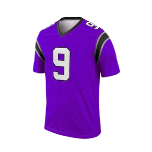 Maillots de sport unisexes en maille anti-UV 100 % polyester brodés, design mignon, vente en gros, tenue de football américain, best-seller - Product Image 4