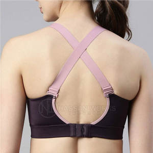 New Arrival High Quality Breathable Women Sports Bra Seamless Yoga Fitness Wear Customized Light Support Removable Pads - Product Image 3
