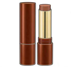 Barra de Contorno Facial Color Chocolate, Corrector, Iluminador Mate, Base Líquida, Sombra para Nariz, Contorno Bronceador - Product Image 5