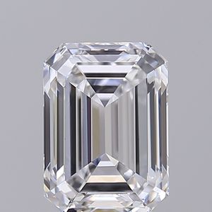 Diamante de Esmeralda de 1 CT, corte blanco D, Color VVS1, claridad personalizada, fabricación de joyas de diamantes sueltos, Diamante cultivado en laboratorio de alta calidad HPHT - Product Image 1