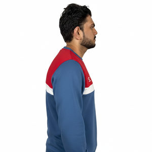 Sudaderas de Alta Calidad con Lavado Ácido Estilo Vintage 2025 para Hombre, Sudadera Básica de Algodón Bordado con Cuello Redondo y Forro Polar para Invierno - Product Image 4