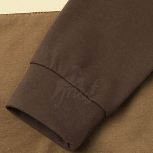 Sweat à capuche pour hommes avec tissu mélangé de coton et capuche à cordon de serrage réglable Sweat à capuche pour hommes avec poignets et ourlet côtelés - Product Image 5