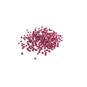 Rubí Natural de Bangkok, Gema Suelta, Grado AAA, 2mm-2.5mm, Calibrada, Redonda, Calidad Fina, Tratada con Calor, Roja, para Joyería y Accesorios - Product Image 2