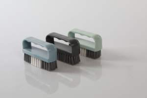 Brosse de nettoyage d'ongles multifonctionnelle portable, manche en plastique durable, poils en nylon, écologique, haute qualité pour l'élimination de la poussière - Product Image 5