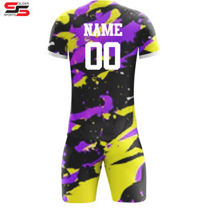 Sublimación personalizada ropa de fútbol 100 poliéster transpirable fútbol portero uniforme entrenamiento manga larga uniforme de fútbol - Product Image 4