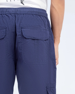 Pantalon cargo ample en coton respirant pour homme avec poches utilitaires tactiques pour vêtements de travail en plein air et streetwear - Product Image 4