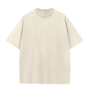 Camiseta Extra Grande con Lavado Ácido, Diseño Personalizado con Tu Logotipo, Camiseta de Talla Grande, Camiseta Vintage de Algodón Grueso para Hombre - Product Image 5