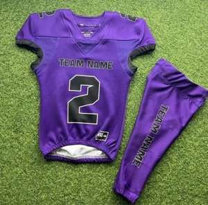 Vente flash Uniforme de football américain par sublimation sur mesure Maillot de football américain personnalisé Nom de l'équipe personnalisé Uniforme de football américain - Product Image 6