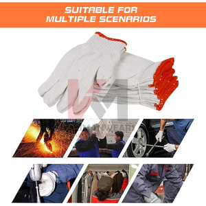 Oven Mitts <b>Quilted</b> Terry Cloth Lining Extra Long Heat Resistant Kitchen Gloves <b>Thick</b> Hot Reliable Flexible Polyester Cotton Oven - Product Image 6