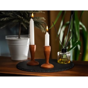 Bougeoir en bois fait à la main le plus vendu pour salle à manger formelle et décoration de mariage de luxe disponible au meilleur prix d'Inde - Product Image 1