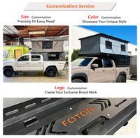 Unidade de Camper Espaçosa e à Prova de Vento para Jeep Gladiator, Ideal para Camping com Trailer de Viagem