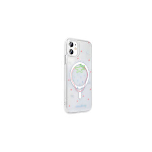 For MagSafe Compatible Clear Magnetic Hard Shell Case for iPhone 11 Strawberry Pattern Mobile <b>Phone</b> Cover Inspired INS Also <b>XR</b> - Product Image 5