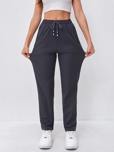 New Breathable Casual Design Wholesale <b>Pants</b> Top Quality <b>Straight</b> Woman Trousers 100% Organic Cotton <b>Cargo</b> <b>Pants</b> <b>Women</b> - Product Image 4