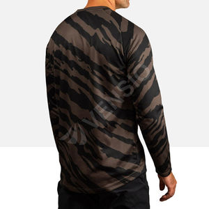 Jersey de MTB de alta calidad para hombre, transpirable, personalizado, servicio OEM, jersey de MTB de secado rápido para hombre - Product Image 4