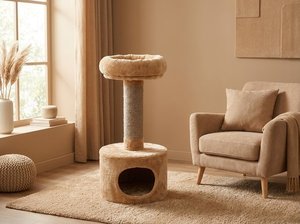 Maison pour chat Fiona Cozy Nest pour une relaxation paisible - Product Image 3