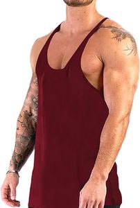 Men sports <b>vest</b> sleeveless gym workout tank top breathable quick dry fitness activewear for running and training - Product Image 3