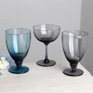 แก้วแก้วบอโรซิลิเกตลายทางน้ำหนักเบาเป็นมิตรต่อสิ่งแวดล้อมแก้วไวน์สไตล์ยุโรป50-500มล. - Product Image 5