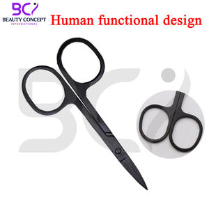 Ciseaux à cuticules de précision finition or, pointes fines et aiguisées pour un travail contrôlé et détaillé des ongles et des cuticules - Product Image 3