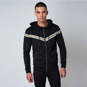 Conjunto de Chándal Cortavientos de Moda Urbana para Hombre, Venta al por Mayor OEM, Personalizable, Transpirable, 100% Algodón, 3 BRO - Product Image 5