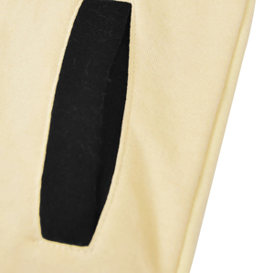 Vestes légères sur mesure 2025 Poches pour les mains Col montant Blousons aviateur en polyester teints en couleur beige pour hommes - Product Image 4