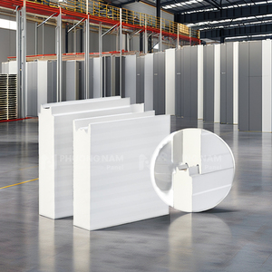 แผ่นฉนวนกันไฟ PIR ขนาด 180 มม. ดีไซน์ทันสมัยสำหรับผนังภายในห้องเย็นอุณหภูมิต่ำมากและคลังสินค้าอาหาร - Product Image 1