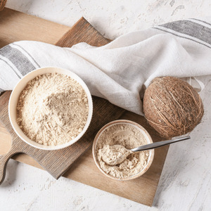 Leche de coco en polvo sin azúcar sin gluten para hacer comida bebida vegana Coco lechoso en polvo - Product Image 2