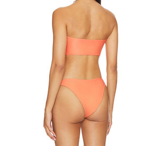 2025 Traje de baño para niñas Fabricante de Bikini OEM Diseño bonito Ropa de baño para mujeres Bikini para damas - Product Image 2