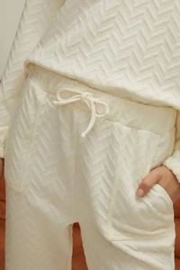 Conjunto de chándal con capucha y pantalones de chándal de gran tamaño para mujer para ropa informal y deportiva - Product Image 3