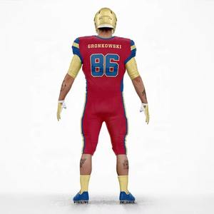 Personalizar nombre del equipo número fútbol uniforme Club Logo camisetas de fútbol americano con pantalones - Product Image 1