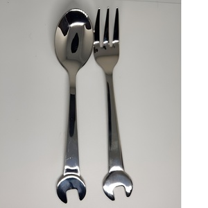 ชุดช้อนส้อมและส้อมทำด้วยมือและมีสไตล์เครื่องครัวทองเหลืองสำหรับตกแต่งบ้านและงานแต่งงาน - Product Image 4